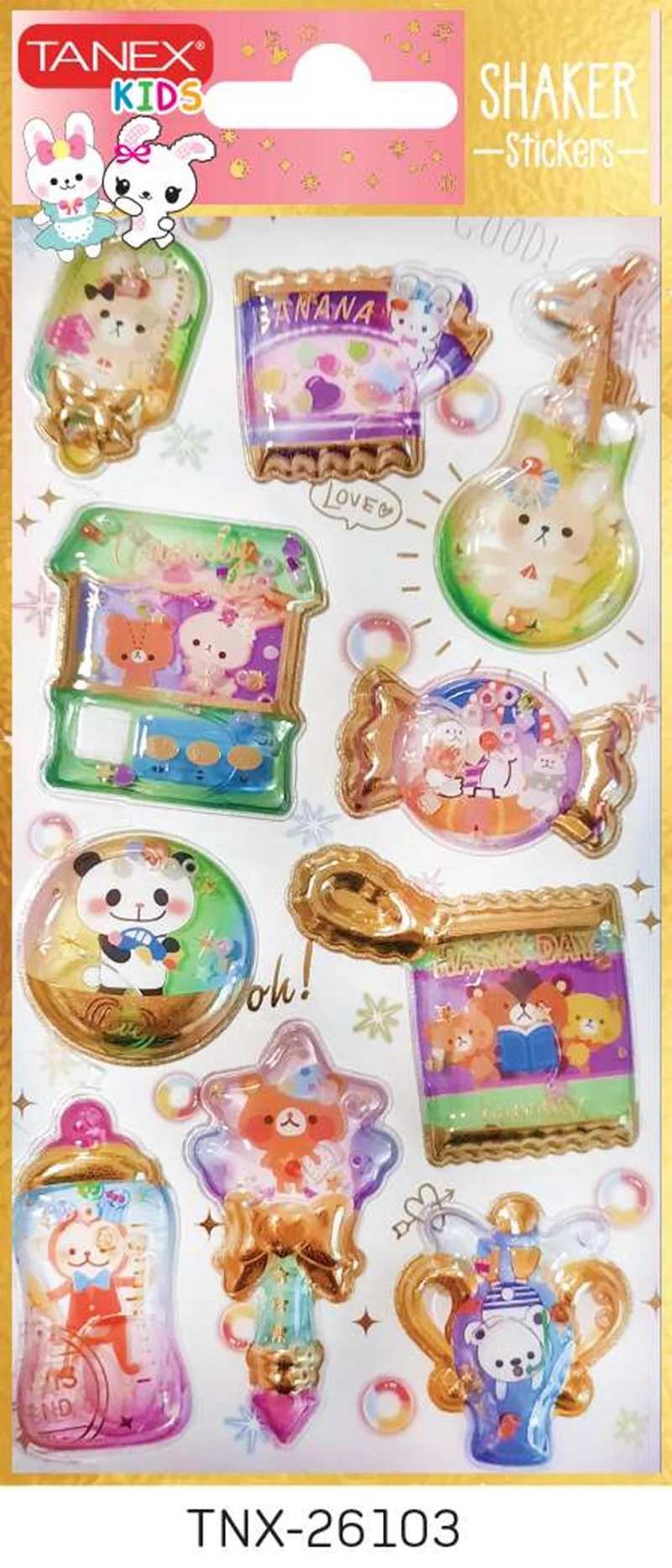 TANEX TNX-26103 SULU PUFFY ETİKET 1 AD. TNX2610301