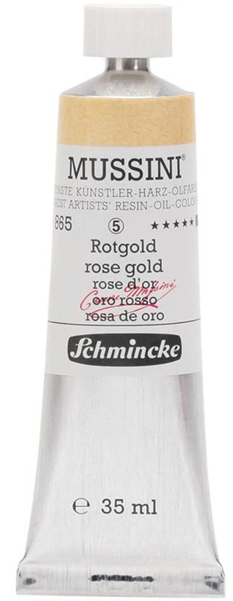 SCHMİNCKE MUSSİNİ ARTİST YAĞLI BOYA 35 ML SERİ 5 865 ROSE GOLD 10865009