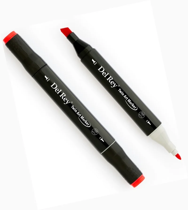DEL REY GRAFİK MARKÖR TWIN MN-DR013 SCARLET