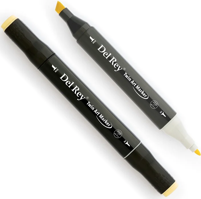 DEL REY GRAFİK MARKÖR TWIN MN-DR104 BROWN GREY