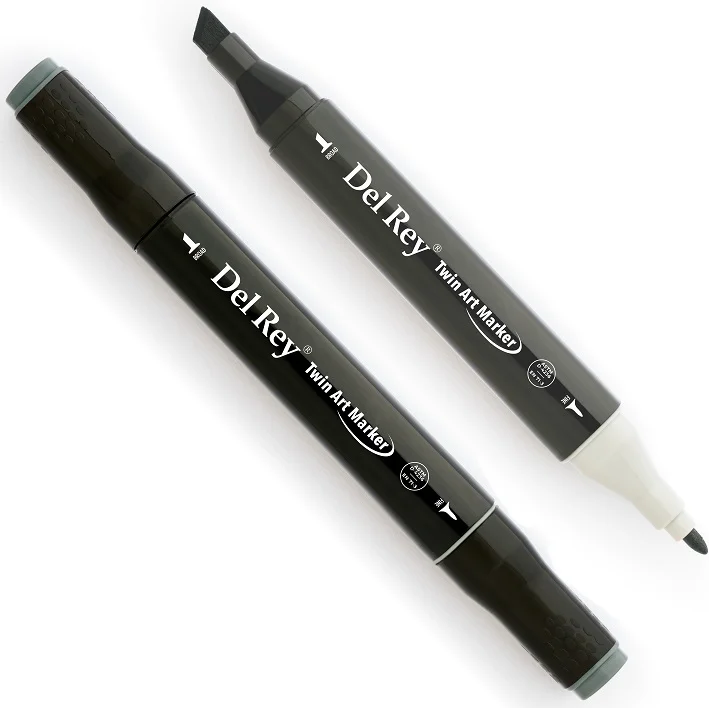 DEL REY GRAFİK MARKÖR TWIN MN-DRGG7 GREEN GREY