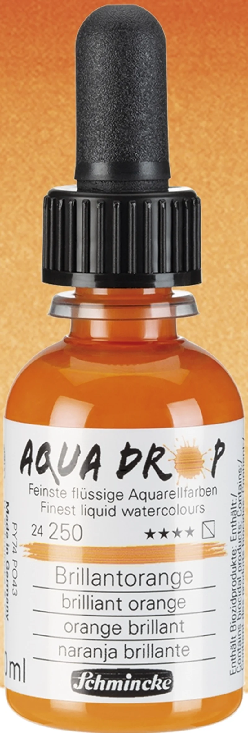 SCHMİNCKE AQUA DROP SIVI SULUBOYA BRİLLİANT ORANGE 30 ML 24250034