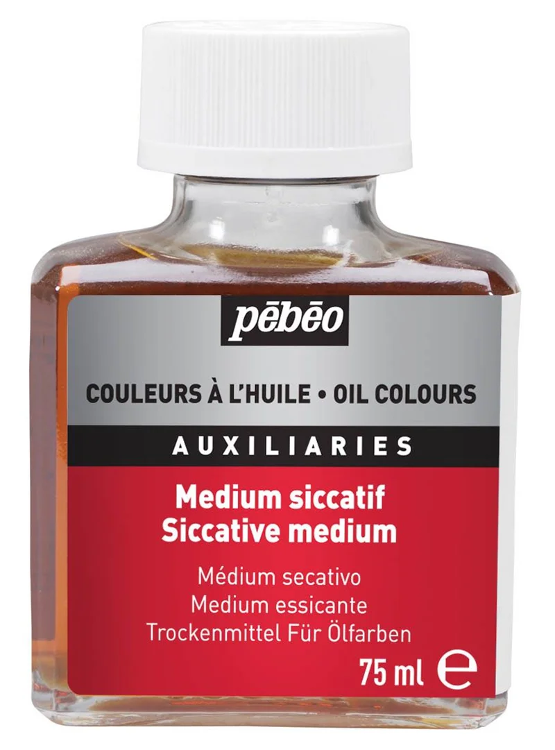 PEBEO YARDIMCI MALZEME YAĞLI BOYA SICCATIVE KURUTUCU MEDIUM 75 ML ŞİŞE 650616