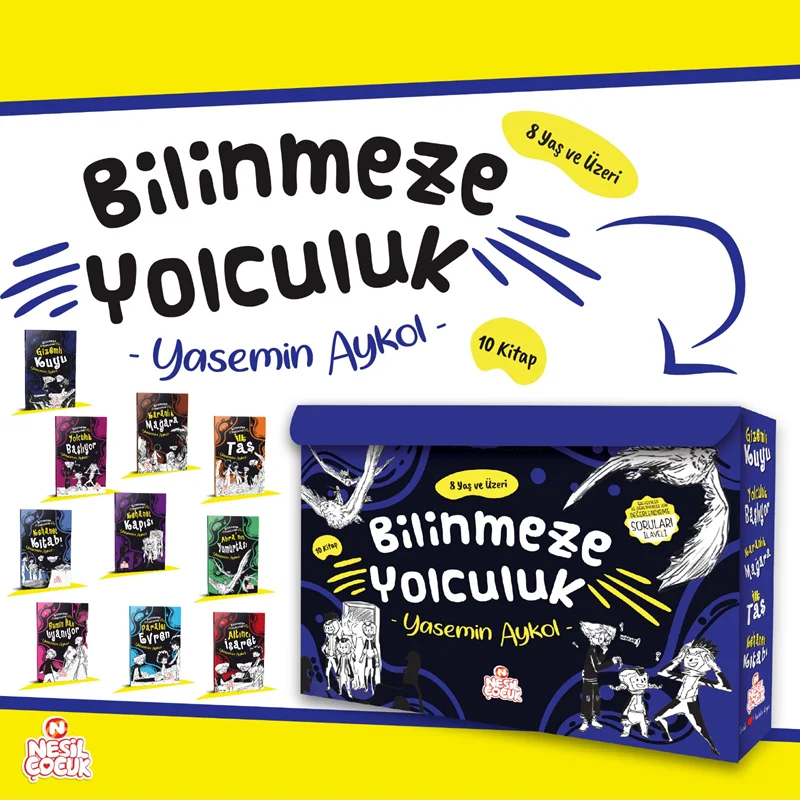 NESİL ÇOCUK - BİLİNMEZE YOLCULUK (10 KİTAP+SK)