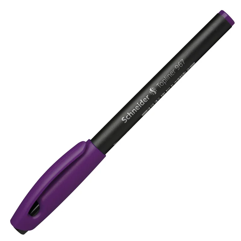 SCHNEIDER FİBER UÇLU KALEM TOPLINER 967 0.4 MOR SCR103R