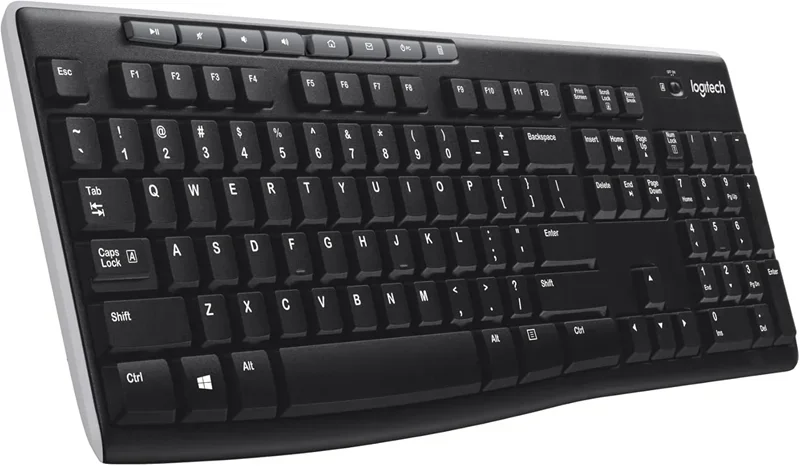 LOGITECH KLAVYE K270 KABLOSUZ SİYAH 920-003761