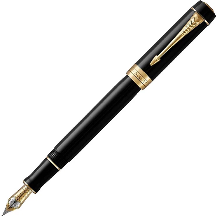 PARKER DOLMA KALEM DUOFOLD GT CENT SİYAH F UÇ 1931381