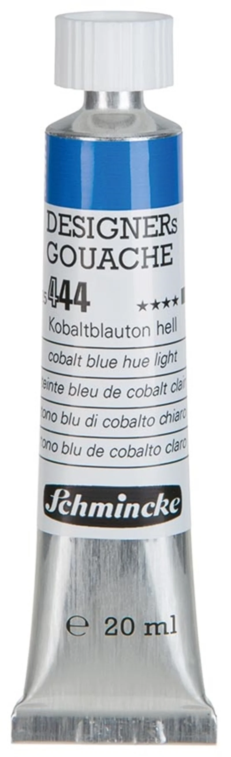 SCHMİNCKE HKS DESİGNERS' GOUACHE GUAJ BOYA 20 ML TÜP 444 COBALT BLUE LİGHT 25444007