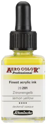 SCHMİNCKE AERO COLOR AKRİLİK MÜREKKEP 28 ML 201 LEMON YELLOW 28201023