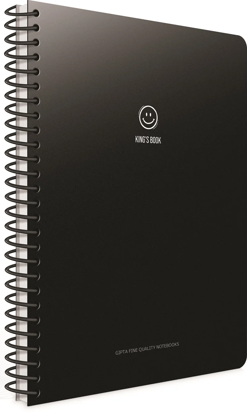 GIPTA DEFTER KINGS BOOK A4 SPİRALLİ PP KAPAK 80 YP. ÇİZGİLİ 5920
