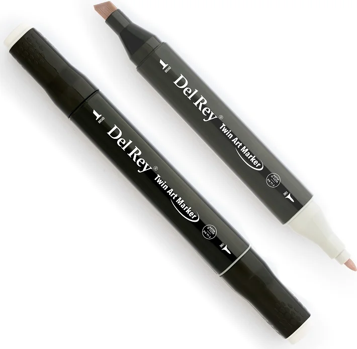 DEL REY GRAFİK MARKÖR TWIN MN-DRWG0.5 WARM GREY