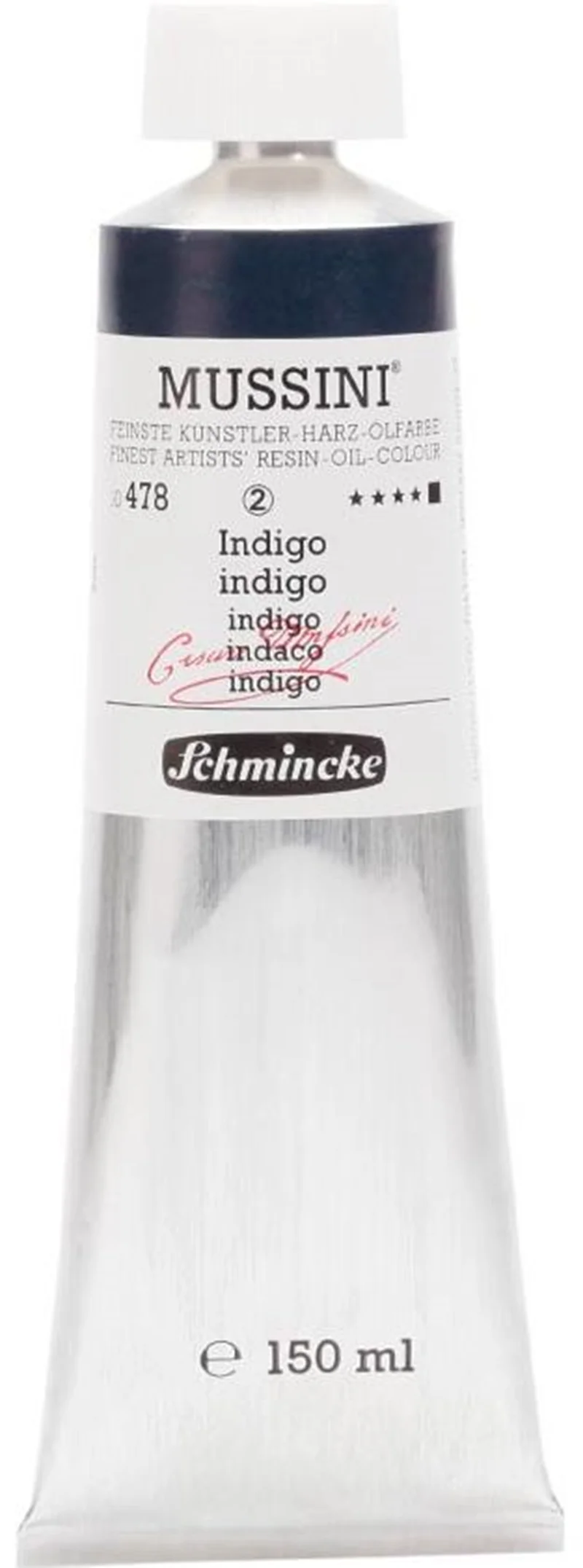 SCHMİNCKE MUSSİNİ ARTİST YAĞLI BOYA 150 ML SERİ 2 478 INDİGO 10478019