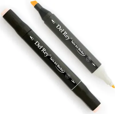 DEL REY GRAFİK MARKÖR TWIN MN-DR131 SKIN WHITE