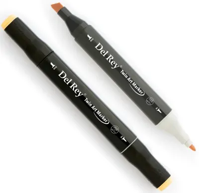DEL REY GRAFİK MARKÖR TWIN MN-DR142 PALE CREAM