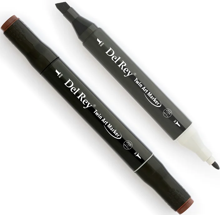 DEL REY GRAFİK MARKÖR TWIN MN-DR098 CHESTNUT BROWN