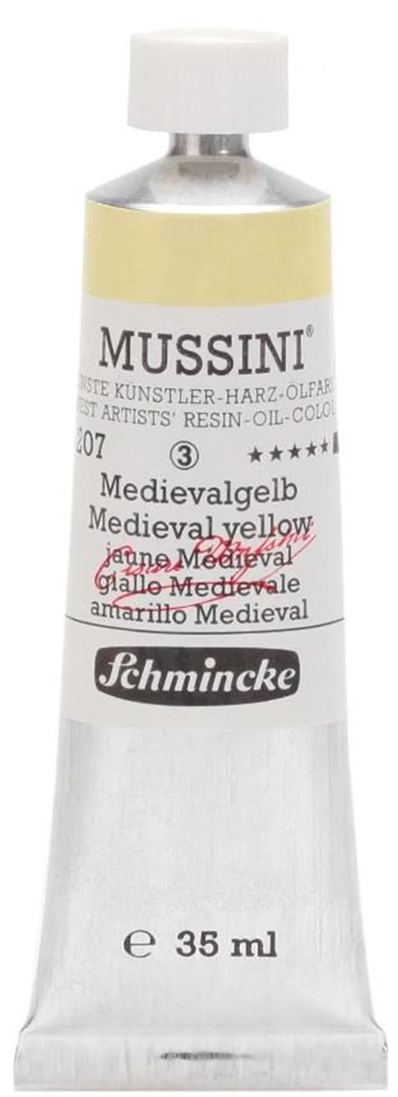 SCHMİNCKE MUSSİNİ ARTİST YAĞLI BOYA 35 ML SERİ 3 207 MEDİEVAL YELLOW 10207009