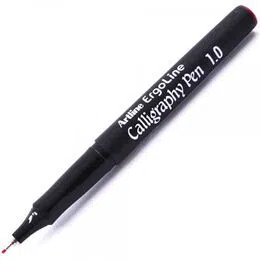 ARTLINE KALİGRAFİ KALEMİ ERGOLINE CALLIGRAPHY PEN 241 1.0 KIRMIZI A-ERG-241 RED