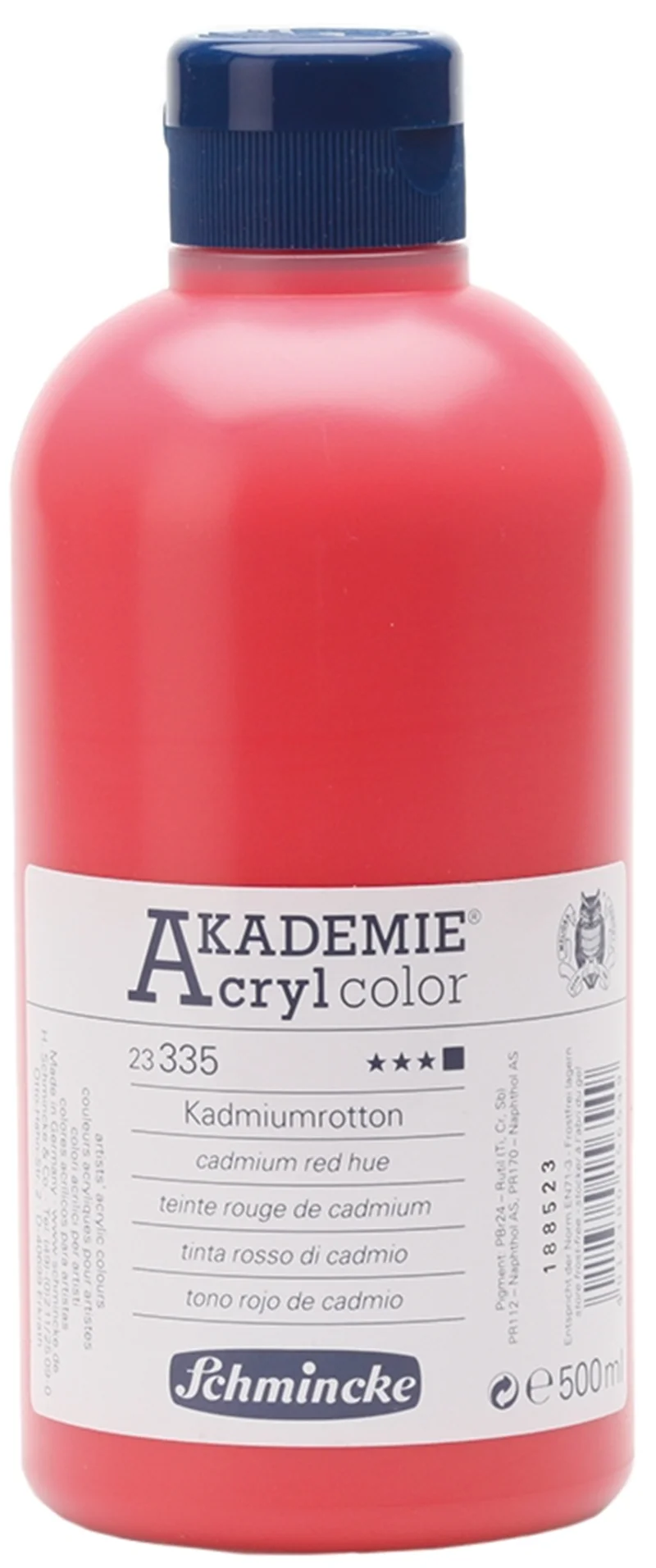 SCHMİNCKE AKADEMİE AKRİLİK BOYA 500 ML 335 CADMİUM RED HUE 23335028