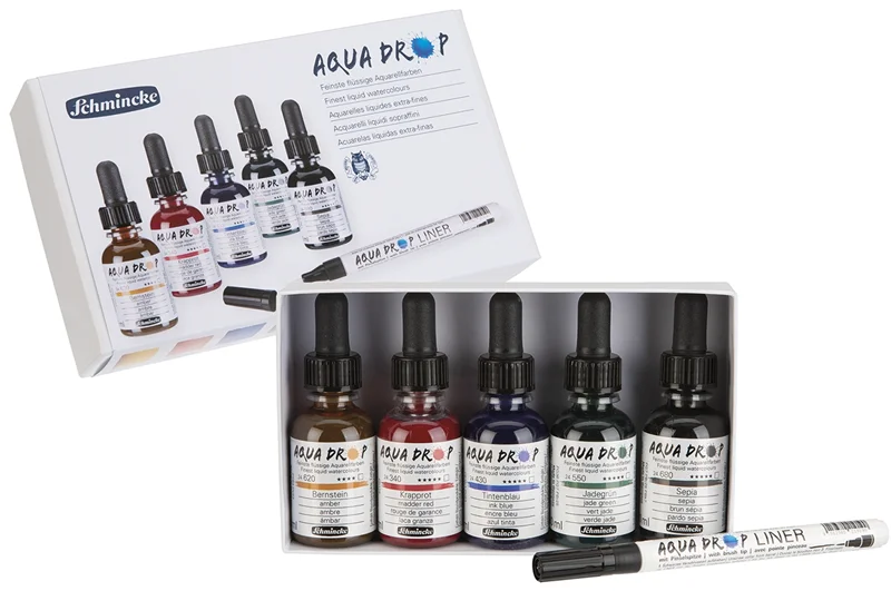 SCHMİNCKE AQUA DROP SET CARDBOARD SET 5 X 30 ML + LINER 78105097