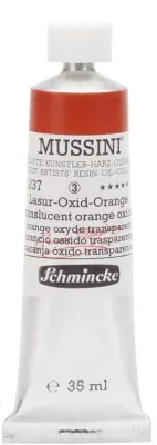 SCHMİNCKE MUSSİNİ ARTİST YAĞLI BOYA 35 ML SERİ 3 237 TRANSLUCENT ORANGE OXİDE 10237009