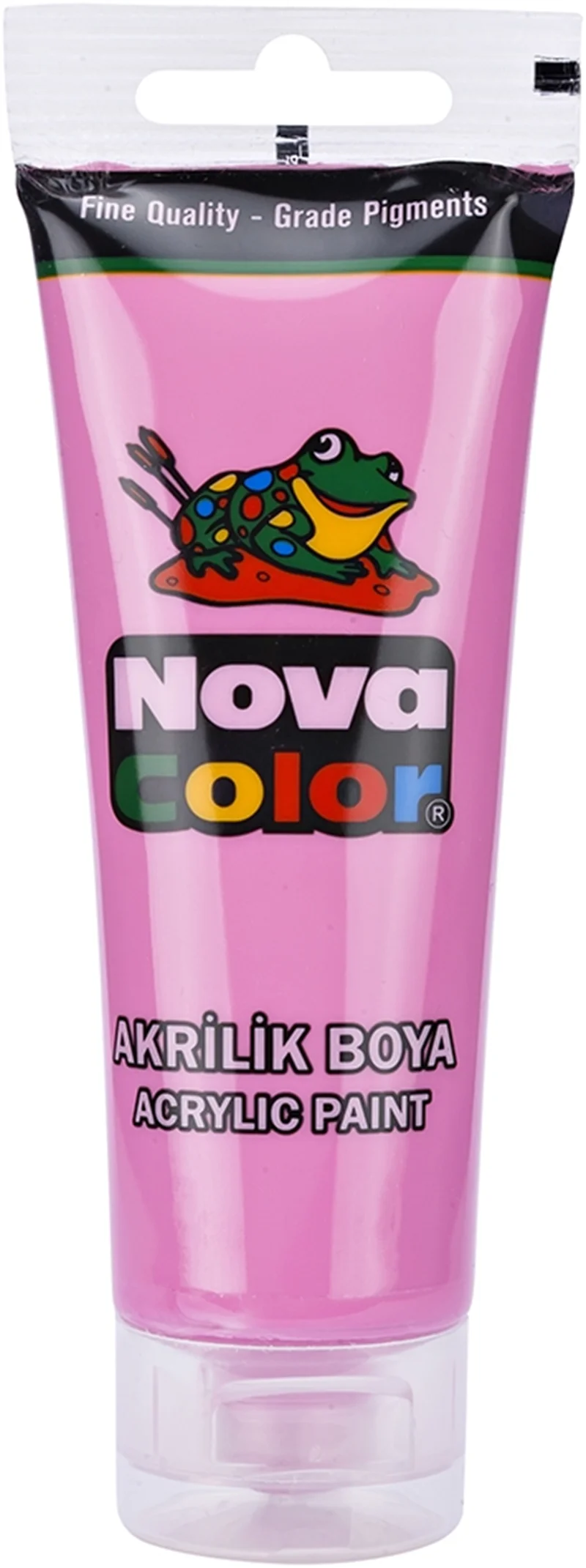 NOVA COLOR AKRİLİK BOYA TÜP 75 GR PEMBE NC-2210