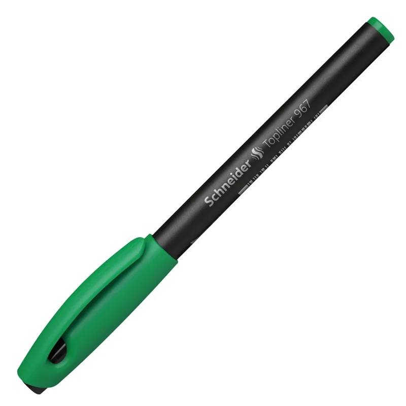 SCHNEIDER FİBER UÇLU KALEM TOPLINER 967 0.4 YEŞİL SCR103N
