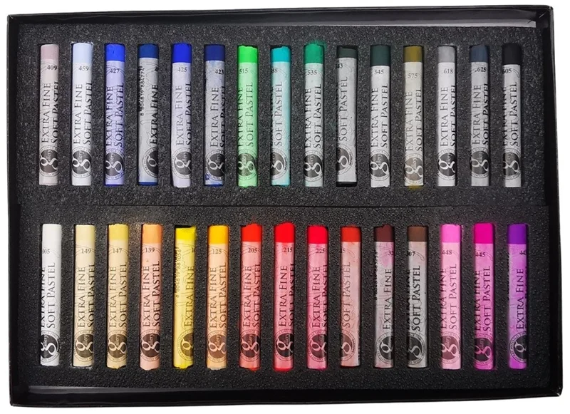 MUNGYO PASTEL BOYA GALLERY ARTIST ROUND SOFT TOZ YUVARLAK 30 LU MPA-30