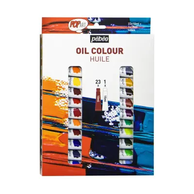 PEBEO POP ART YAĞLI BOYA SET 23 TÜP 10 ML+1TÜP 15 ML 669620