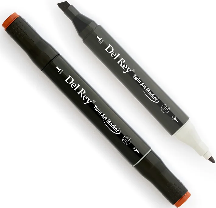 DEL REY GRAFİK MARKÖR TWIN MN-DR094 BRICK BROWN