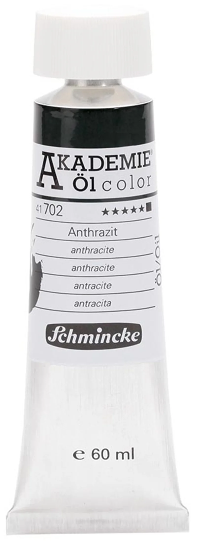 SCHMİNCKE AKADEMİE ÖL COLOR YAĞLI BOYA 60 ML SERİ 1 702 ANTHRACİTE 41702011