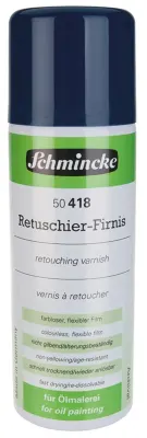 SCHMİNCKE RETOUCHİNG VARNİSH YAĞLI BOYA RÖTÜŞ VERNİĞİ SPREY 300 ML 50418 50418040