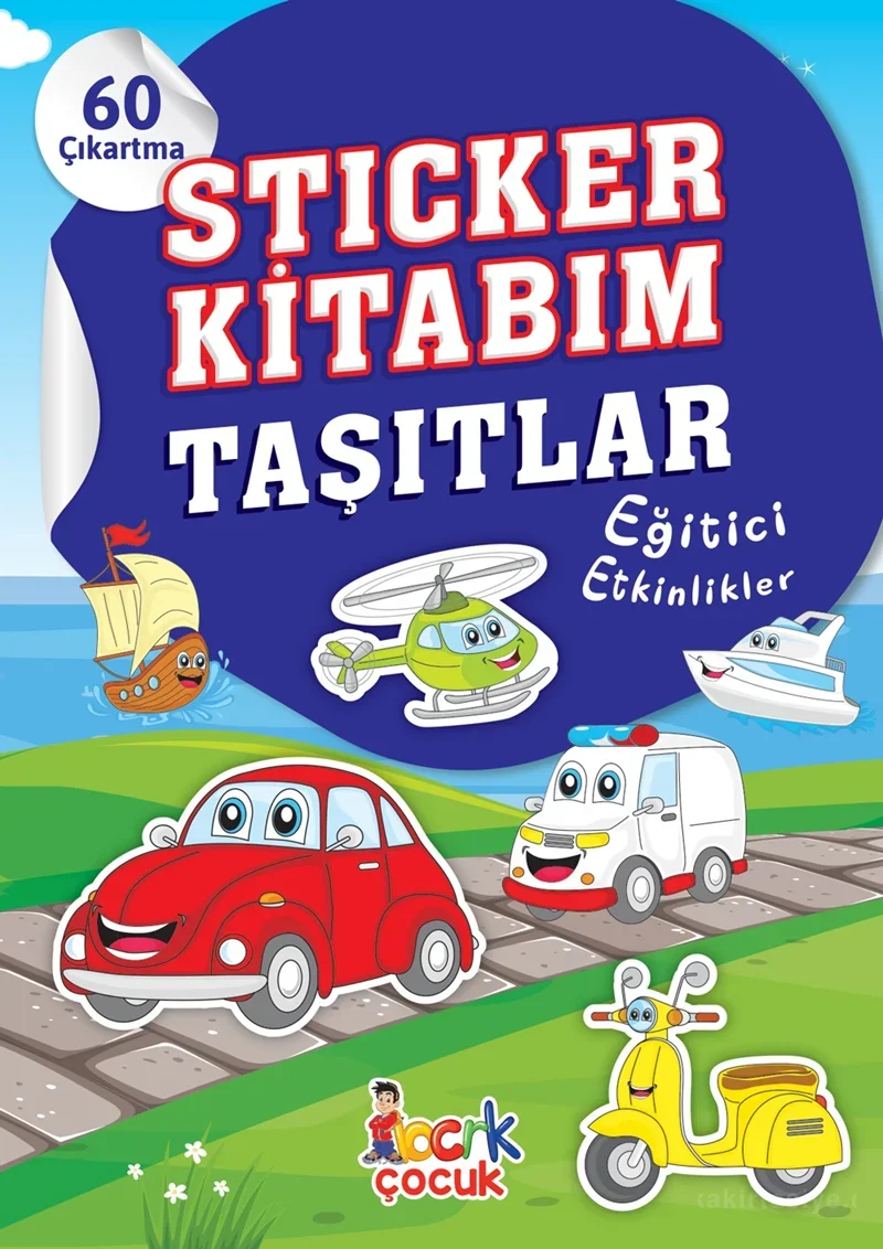 BICIRIK - STICKER KİTABIM TAŞITLAR