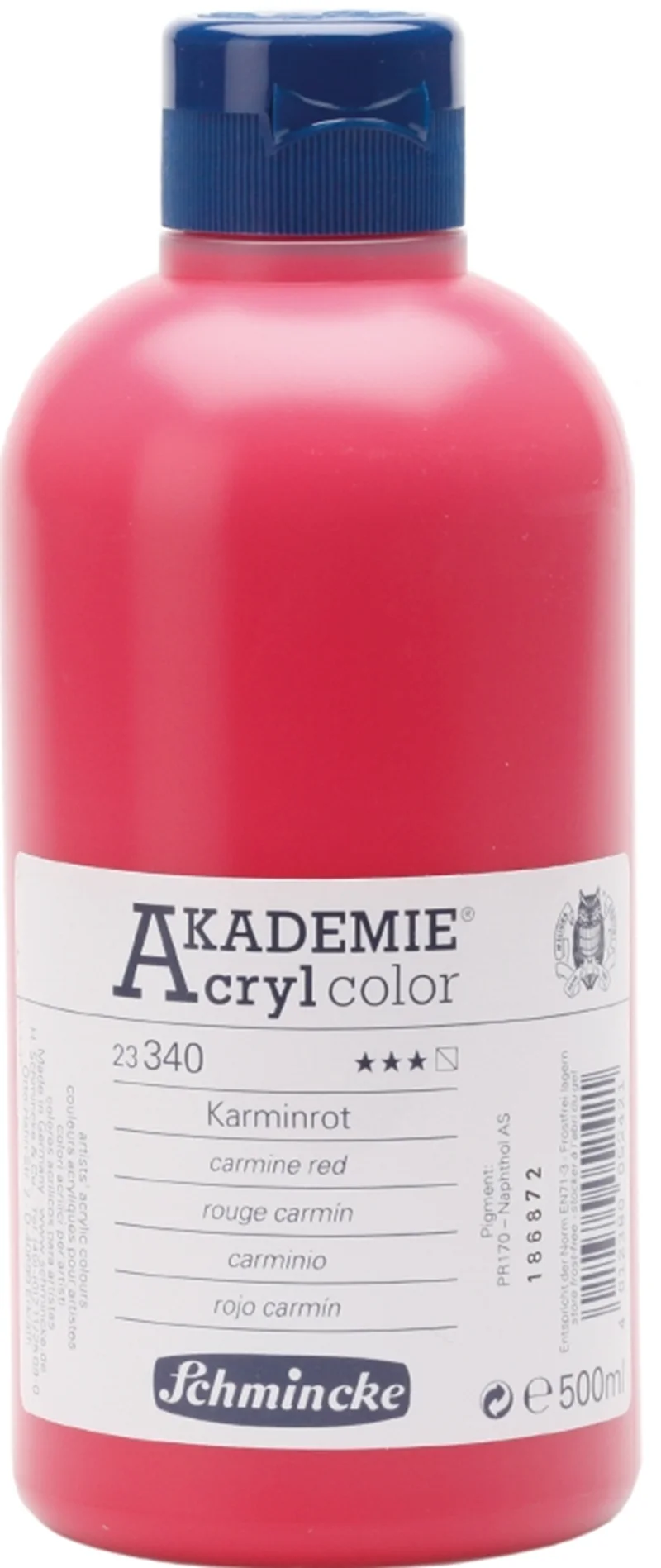 SCHMİNCKE AKADEMİE AKRİLİK BOYA 500 ML 340 CARMİNE RED 23340028