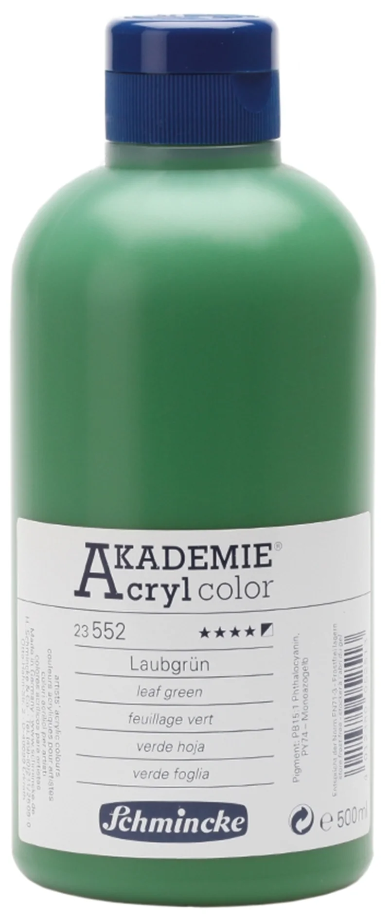 SCHMİNCKE AKADEMİE AKRİLİK BOYA 500 ML 552 LEAF GREEN 23552028