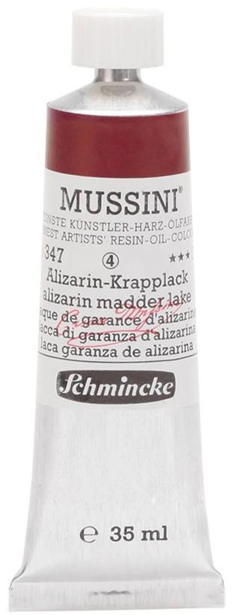 SCHMİNCKE MUSSİNİ ARTİST YAĞLI BOYA 35 ML SERİ 4 347 ALİZARİN MADDER LAKE 10347009