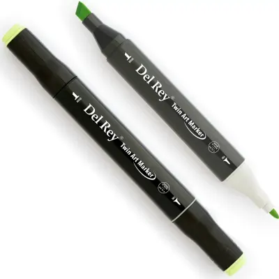 DEL REY GRAFİK MARKÖR TWIN MN-DR174 SPRING DIM GREEN