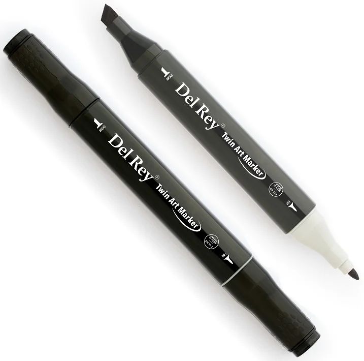 DEL REY GRAFİK MARKÖR TWIN MN-DRYS120 BLACK