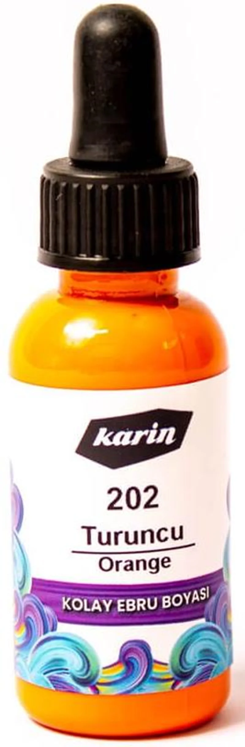 KARİN KOLAY EBRU BOYASI 30 ML 202 TURUNCU 61202030