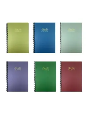 GIPTA METAL NOTES 17x24 100 YP.ÇİZGİLİ SPR.PP.KPK.DEFTER 6135
