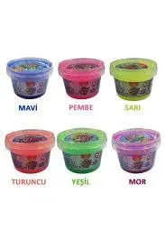 BU-BU OYUN JELİ ORTA BOY HAZIR SLIME ÇİFT RENK 160 GR.SLM025
