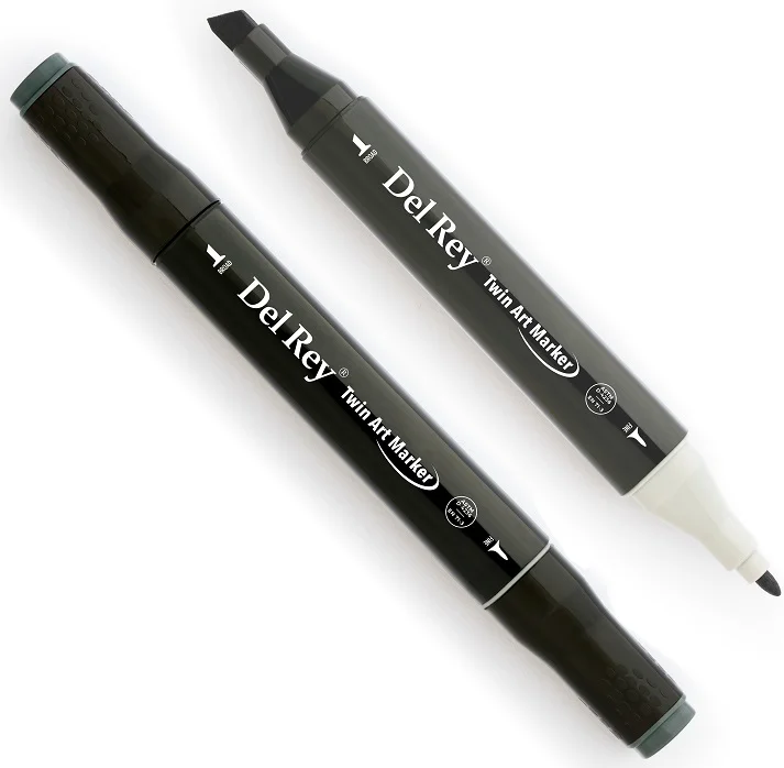 DEL REY GRAFİK MARKÖR TWIN MN-DRGG9 GREEN GREY