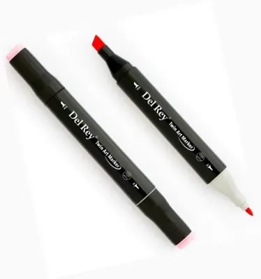 DEL REY GRAFİK MARKÖR TWIN MN-DR017 PASTEL PINK