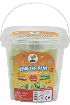 LİNO KİNETİK KUM 500 GR DOYPACK YEŞİL LN-600Y
