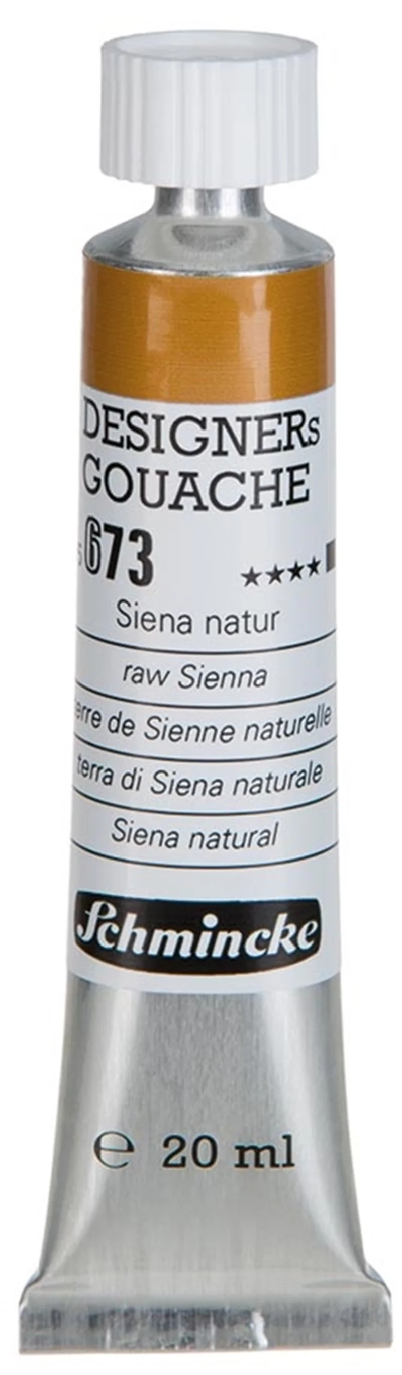 SCHMİNCKE HKS DESİGNERS' GOUACHE GUAJ BOYA 20 ML TÜP 673 RAW SİENNA 25673007