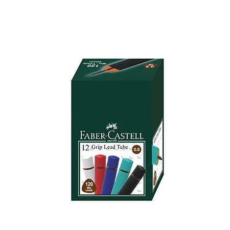 FABER GRIP MİN 0.5 SİYAH 60 mm 120 Lİ TÜP 1276260