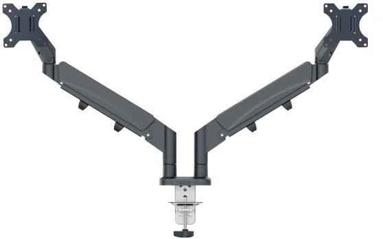 LEITZ MONİTÖR KOLU ERGO SPACE SAVING İKİLİ L-6537 KOYU GRİ