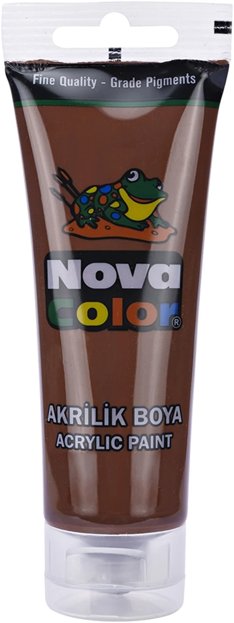 NOVA COLOR AKRİLİK BOYA TÜP 75 GR KAHVERENGİ NC-2207