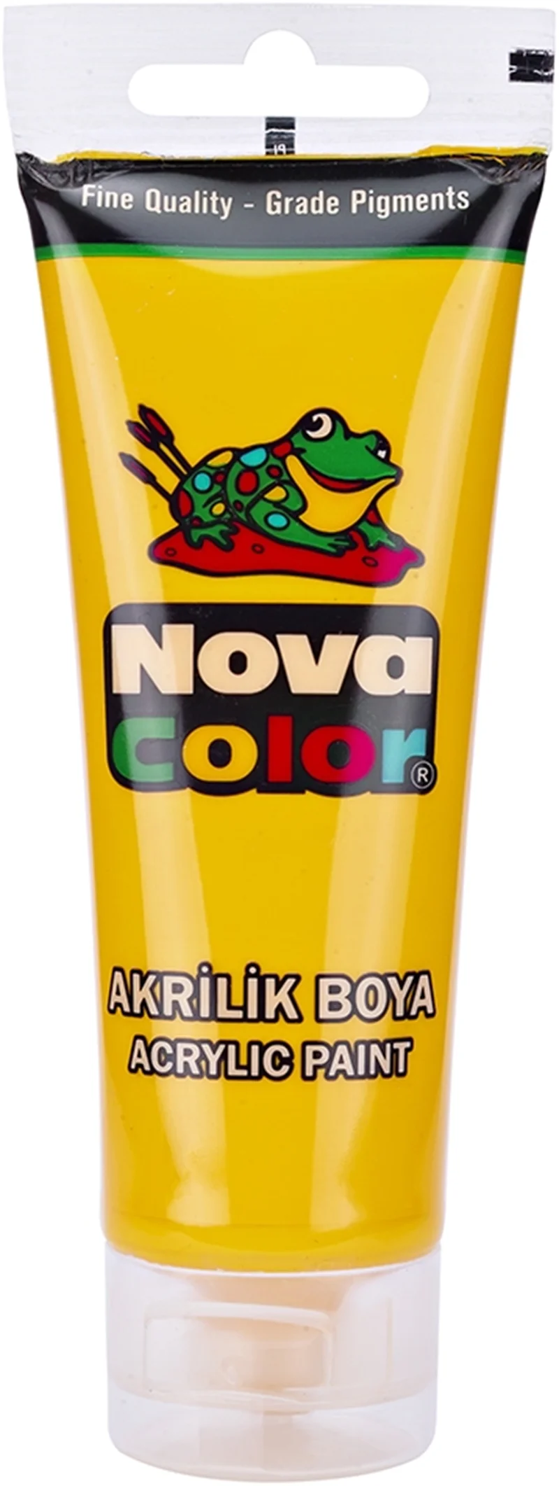 NOVA COLOR AKRİLİK BOYA TÜP 75 GR GÜNEŞ SARI NC-2213
