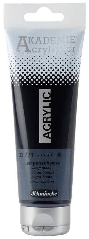 SCHMİNCKE AKADEMİE AKRİLİK BOYA 120 ML 771 LAMP BLACK 23771012