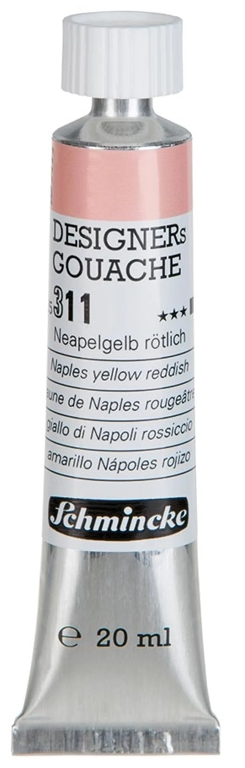 SCHMİNCKE HKS DESİGNERS' GOUACHE GUAJ BOYA 20 ML TÜP 311 NAPLES YELLOW REDDİSH 25311007